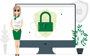 Imagem que representa as configurações de privacidade